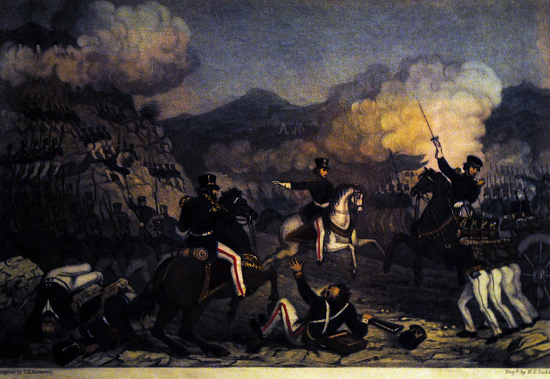 Storming of Palace Hill at The Battle of Monterrey